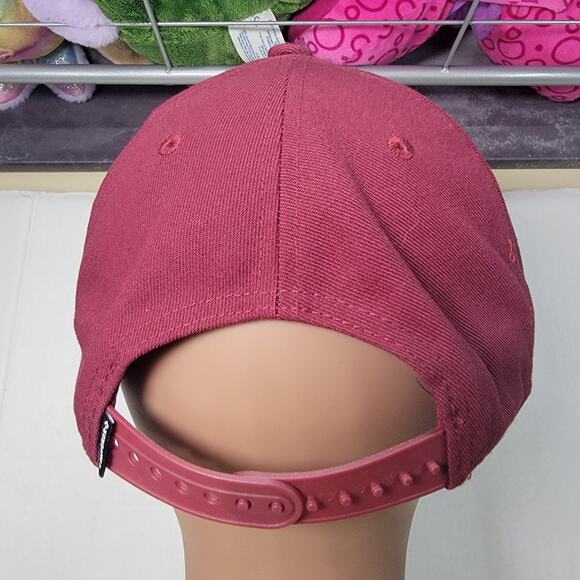 Converse "Chuck Taylor" Dark Red Snap Back Ball Cap - Picture 4 of 7